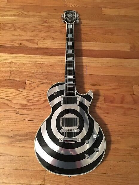 Custom  Camo ZAKK LP Electric Guitar Wylde Bullseye HH Pickup Maple Fretboard Solid Body