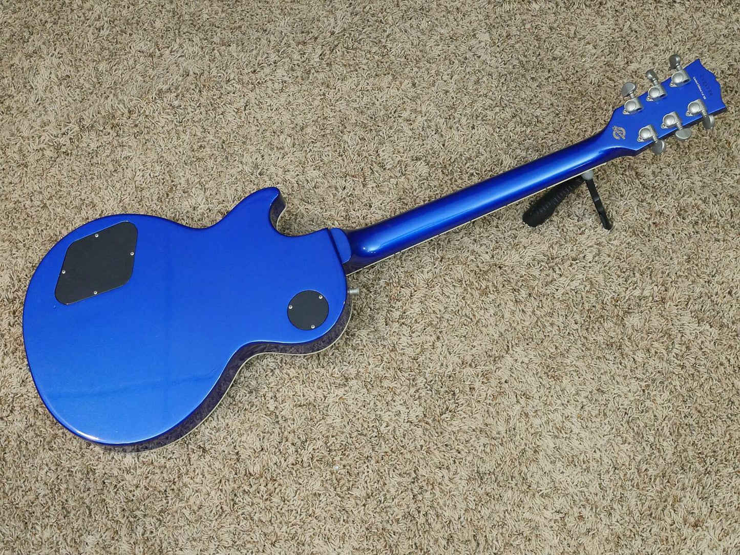 Buyer Custom Blue Electric Guitar