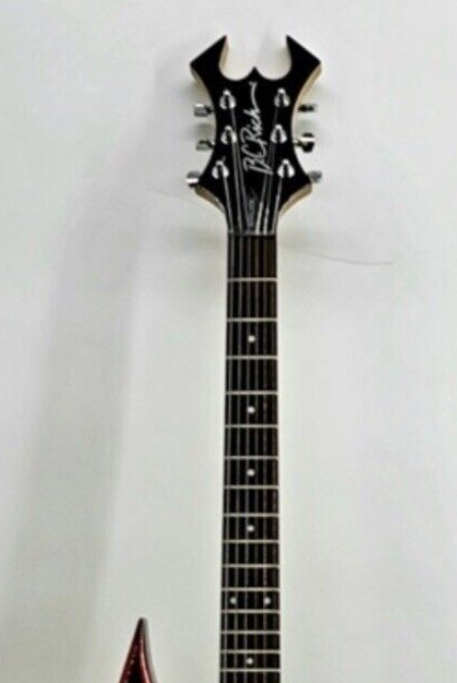 Black BC Warlock Extreme Electric Guitar 6 Strings FR Bridge Body