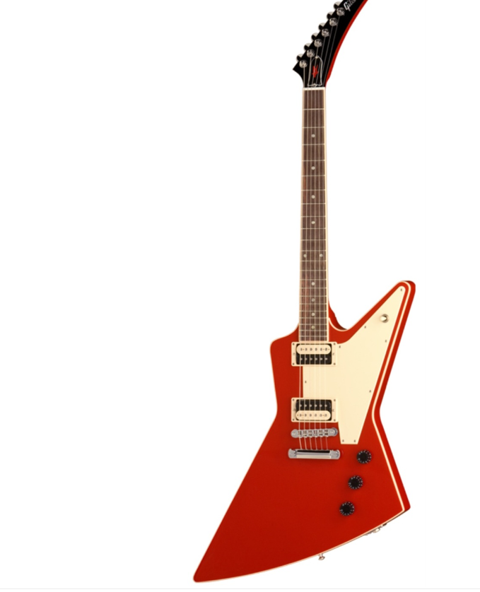 Custom Red Explorer Electric Guitar