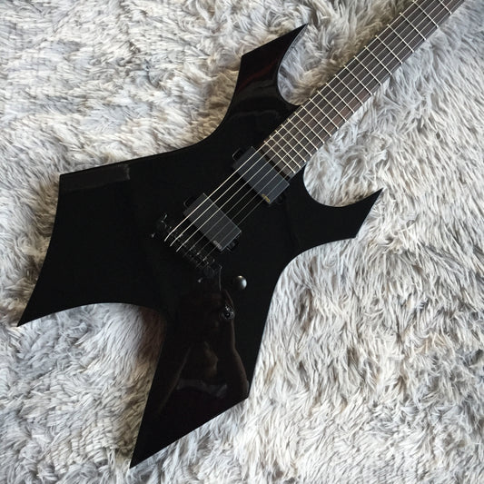 Custom Mick Thomson Black Electric Guitar Black Hardware 2H Pickups