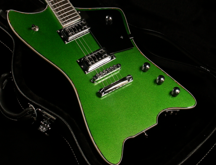 Custom Green Junior Electric Guitar  Chrome Hardware T-O-M Bridge