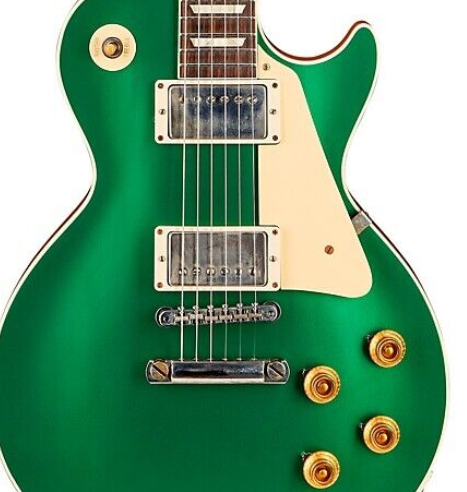 Custom Green Junior Electric Guitar  Chrome Hardware T-O-M Bridge