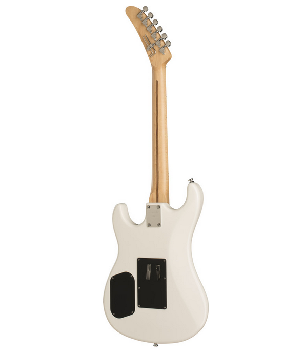 Custom white guitar