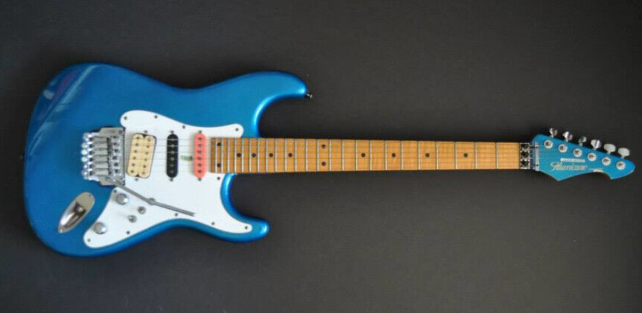 Custom Blue ST Style Guitar