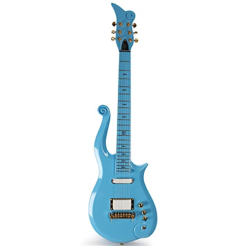 ZUWEI Electric Guitar 39inch 6 String Solid Wood Electric Guitar S-H Pickups, Maple Fingerboard, Gold Hardware (Blue)