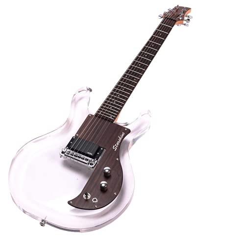 Starshine Electric Guitar Dan Style Acrylic Body Guitar Rosewood Pickguard (guitar)