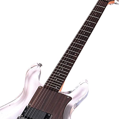 Starshine Electric Guitar Dan Style Acrylic Body Guitar Rosewood Pickguard (guitar)