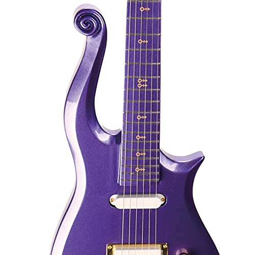 ZUWEI Electric Guitar 39inch 6 String Solid Wood Electric Guitar S-H Pickups, Maple Fingerboard, Gold Hardware (Purple)