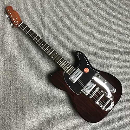 ZUWEI TLU8 Custom Shop 6 Strings Electric Guitar,Jazz electric guitar,Roasted Canana Maple,Rosewood Top Veneer