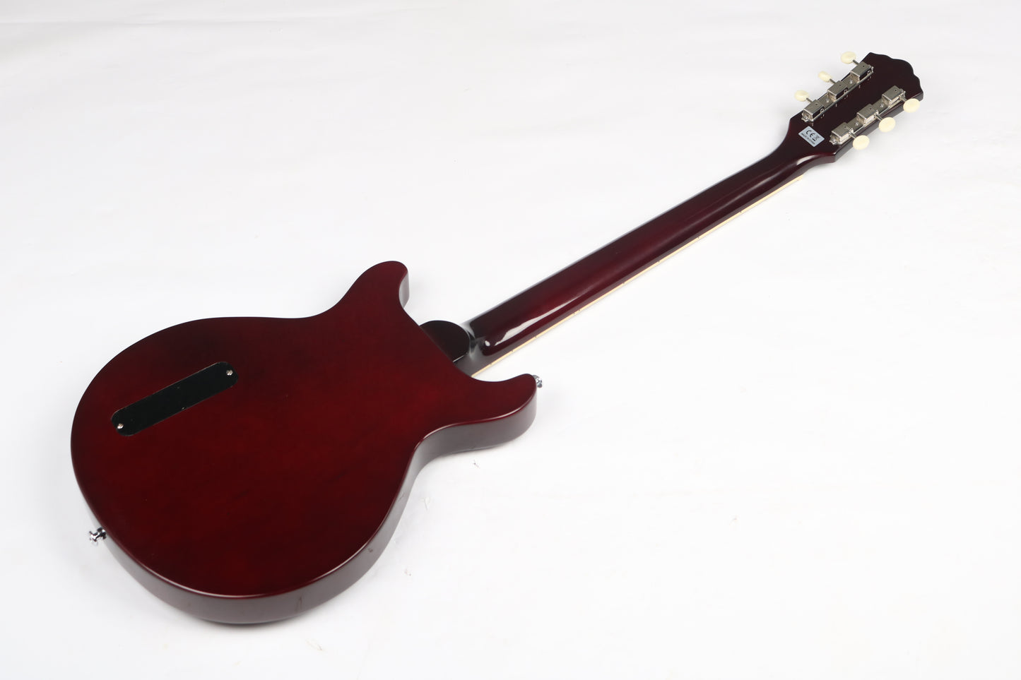 Custom Wine Red Color 4 String Bass Guitar One Pickups Mahogany Gloss Body